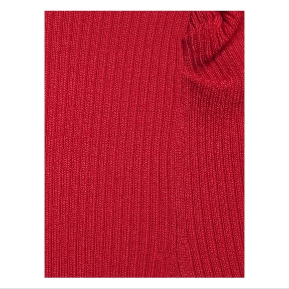 Turtleneck sweater pullover in red - Picture 4 of 8